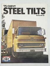 1975 CHEVROLET TRUCKS STEEL TILTS MODELS SERIES 60, 65 Brochure Specifications picture