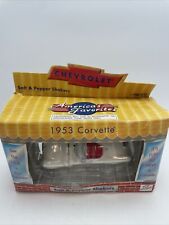 Enesco 1953 Chevrolet Corvette Salt & Pepper Shakers With Box picture