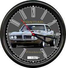 Licensed 1967 Pontiac Firebird 2 Door Sedan Vintage General Motors Wall Clock picture