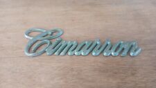 1982-1988 Cadillac Cimarron Fender Door Emblem nameplate Oem used picture