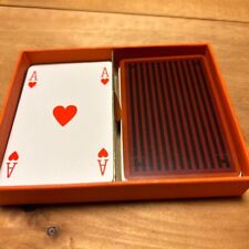 Authentic HERMES Playing Cards Trump Game Used Beautiful w/ box Japan JP picture