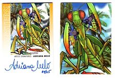 Goodwin Champions Monsters 2014 Mega-Mantis lenticular AND autograph M51 picture