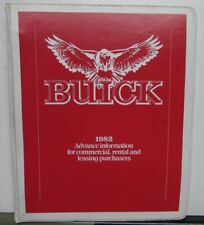 1982 Buick Advance Information Regal LeSabre Riviera Century Electra Skylark picture