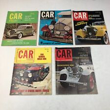 Vintage 1966 67 68 70 Car Classics Magazines Lot of 5 Cadillac Ford Bugatti picture