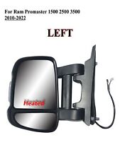 Driver Left Side Long Arm Door Mirror for 2010-2022 RAM Promaster 1500 2500 3500 picture