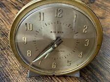 Vintage Westclox Big Ben Round Metal Clock Winds Ticks Working Alarm picture
