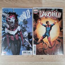 Darkhold Omega #1 Cover A C Marvel Comics 2021 Lot of 2 - NM picture
