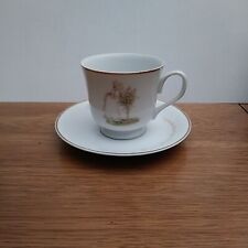 Designer Collection Genuine Porcelain Cup & Saucer made in Japan misstated Pair picture