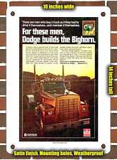 METAL SIGN - 1973 Dodge Bighorn Truck - 10x14 Inches picture