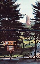 Wellesley College MA Massachusetts Campus Green Munger Hall Vtg Postcard Y3 picture