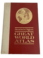 Readers Digest Great World Atlas 1963 First Edition 11 x 16 Large Book 7565 picture