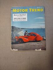 May 1951 Motor Trend Magazine  - Bugatti  picture