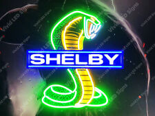 Shelby Cobra Mustang Sports Car Vivid LED Neon Sign Light Lamp With Dimmer picture