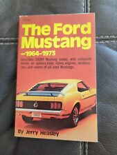 The Ford Mustang - 1964-1973 Book Paperback Jerry Heasley Model Details picture