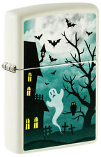 Zippo Spooky Design Glow in the Dark Green Windproof Lighter, 48727 picture