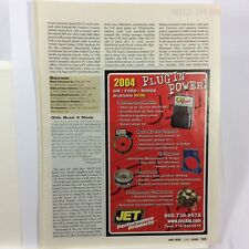 Jet Performance Products 2004 Original Print Ad Plug In Power picture