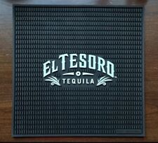 EL TESORO TEQUILA *BRAND NEW* Rubber Service/Wait Station Square Spill Mat 14x14 picture