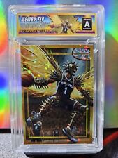 Victor Wembanyama The Fly Swatter Gold Atomic Stars Refractor Custom Card  picture