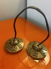Antique Tibetan Buddhist Tingsha Cymbals Meditation Higher Frequency picture