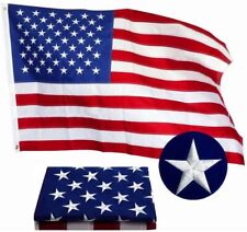 4x6 Ft American Flag 300D Oxford Nylon fabric for outside Heavy Duty Most Dur... picture