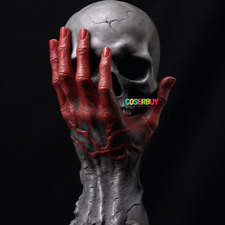 Decoration Furious Hand Skull Statue Terror Fugure Model Halloween Decoration picture
