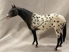 Breyer Horse #1114 Wap Spotted Dk Grey Semi Leopard Appaloosa Secretariat Mold picture