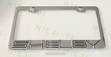 3D Shelby GT 350 Emblem Stainless Steel License Plate Frame Rust Free picture