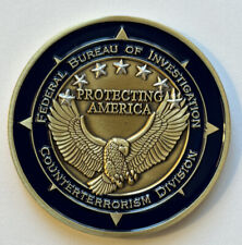 FBI - CTD Counter Terrorism Division challenge coin picture