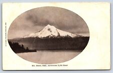 Postcard OR View Mount Hood Snow Covered Vignette Pub B B Rich Vintage UDB B9 picture