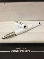 Luxury M Magnet Series White Color+Silver Clip 0.7mm Ink Rollerball Pen NO BOX picture