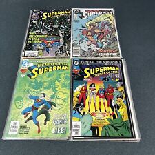 Vintage DC Superman Comic Book Lot Of 11 Comics Superhero Action Comics picture