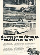 1968 Volvo 122 1957 Chevy Ford Vintage Advertisement Print Art Car Ad K110 picture