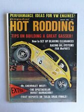 Popular Hot Rodding January 1968 Hurst Barracuda - Dodge Charger - Mr. Chevrolet picture