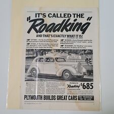 1938 Plymouth Cars Chrysler It's Called the 