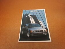 1989 BMW 5-series 525i 535i sales brochure 40 pg ORIGINAL picture
