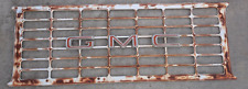 1970's GMC 5500 Flat Bad Truck Grill Sign Man Cave Shop Garage Wall Rusty Decor picture