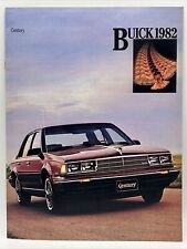 1982 BUICK CENTURY Auto Dealer Car Sales Catalog Brochure Buyer's Guide Specs picture