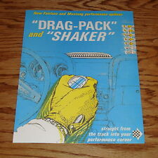 1969 Ford Fairlane & Mustang Drag-Pack & Shaker Sales Brochure 69 picture