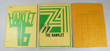 1974, 75 & 76 ANACORTES WA THE HAWKLET JUNIOR HIGH ANNUALS YEARBOOKS + EXTRAS picture
