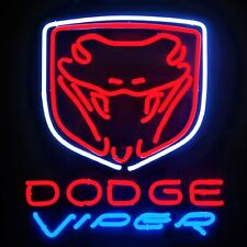 Dodge Viper Car Dealer Car Garage Racing Neon Light Sign 20