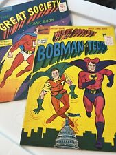 The Great Society Comic Books Vintage (Lot Of 2) picture