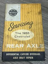 1955 Chevrolet Rear Axle Servicing Differential Carrier Overhaul Axle Repair USA picture