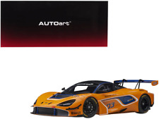 Mclaren 720S GT3 #03 Orange with Matt Black Top 1/18 Model Car picture
