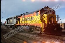 Original Slide CSX Railroad 5580 GE B30-7 Proviso ILL 1-89 picture
