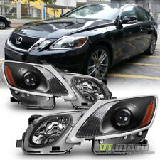 For HID/AFS 2006-2011 Lexus GS300 GS350 GS450h GS460 Headlights Projector Black picture