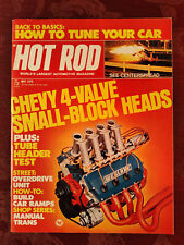 Rare HOT ROD Car Magazine May 1974 Chevy 4 Valve Small Block Heads picture