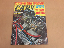 HI-PERFORMANCE CARS magazine February 1972 drag race Chevrolet 327 350 400 picture