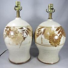 Art Pottery Lamp California Ceramic Designers Cottage Core - One or Both - READ picture