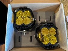 Baja Designs® LP4 Pro LED Fog Lights Pair Amber Driving/Combo w/ Harness picture