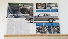 1985 1986 1987 OLDS 4-4-2 OLDSMOBILE 442 ORIGINAL 2006 ARTICLE picture